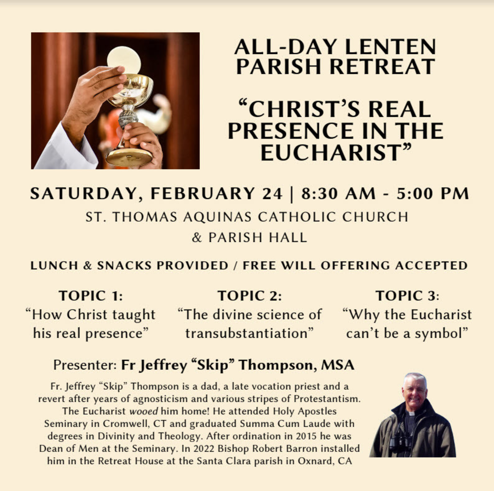 2024 Lenten Parish Retreat